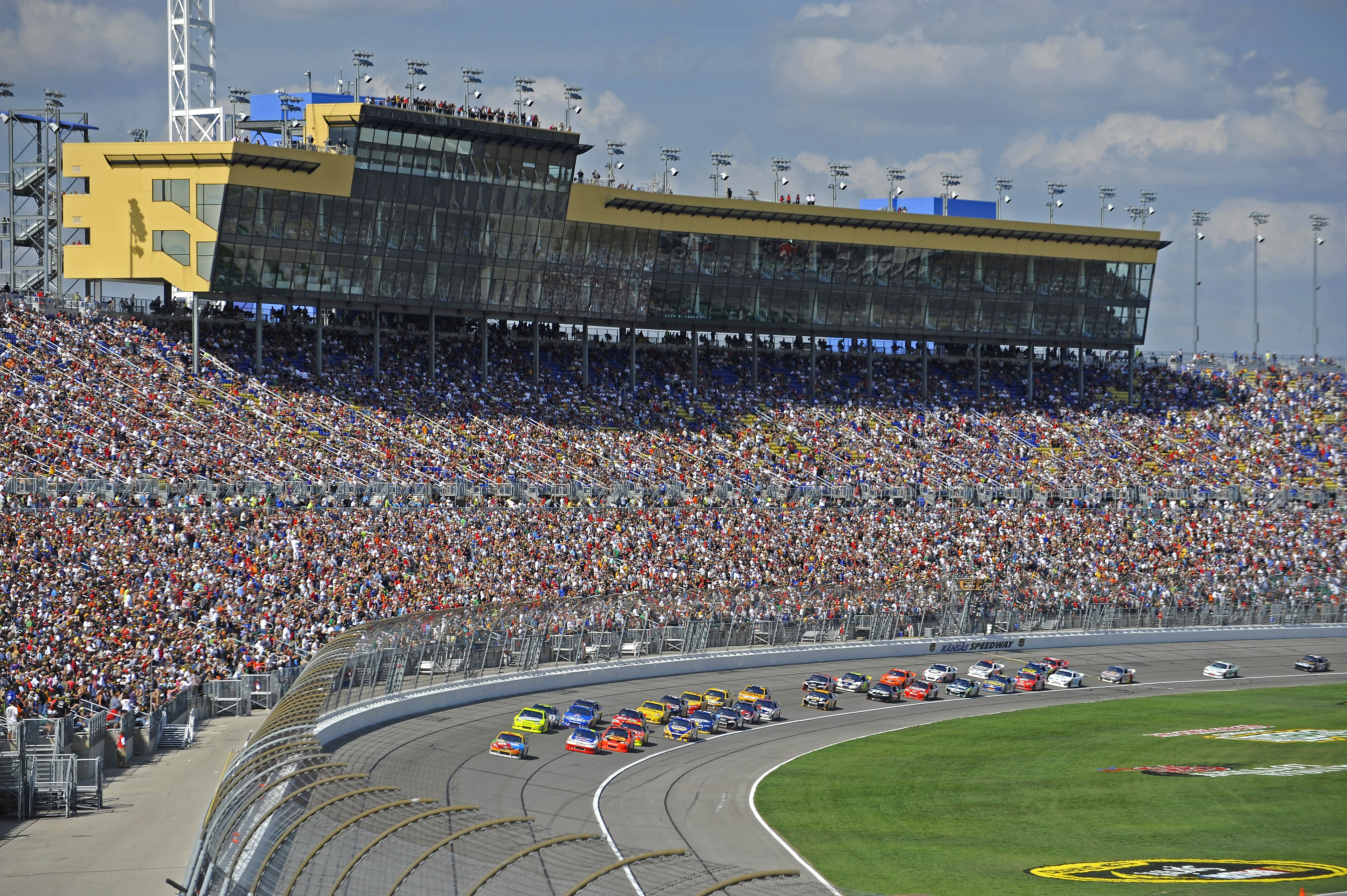 NASCAR Racing Experience At The Kansas Speedway Sale