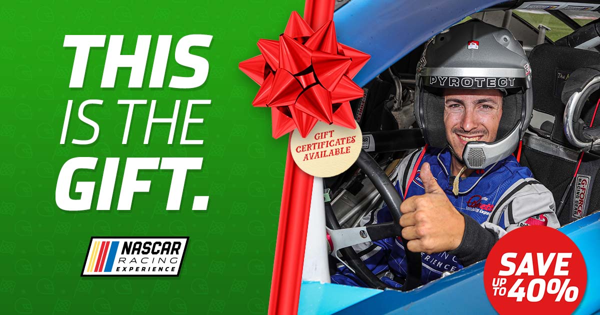 Gift Box Speed Thrills: Ride-Along with a Pro Race Car Driver